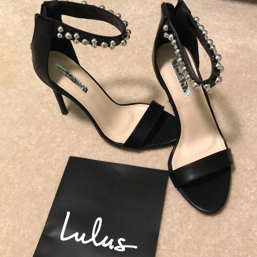 Black sexy heels